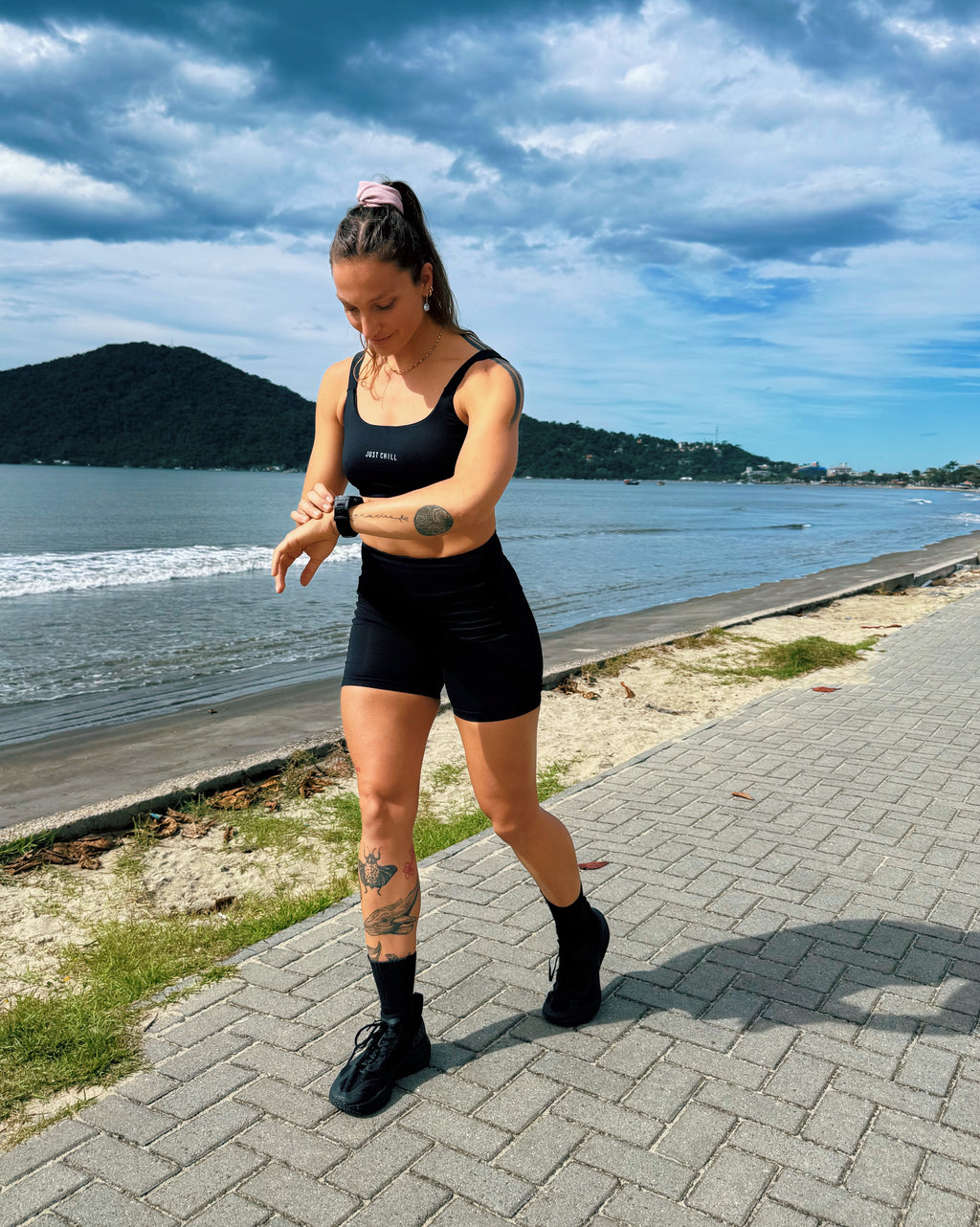 Short Fitness Bolso
